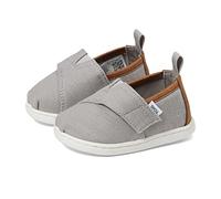 TOMS Unisex Kid's Tiny Alpargata Loafer Flat, Drizzle Grey, 27 EU