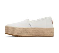 Toms Shoes Espadrilles Valencia Platform Beige Femme Taille EU 37