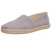TOMS WOMEN ALPARGATA ROPE Drizzle Grey Slubby Woven UK3