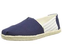 TOMS WOMEN ALPARGATA ROPE Navy University Stripes UK5