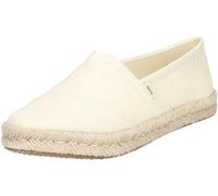 Toms Women's Alpargata Rope 2.0 Espadrille, Natural Recycled Cotton Slubby, 41 EU