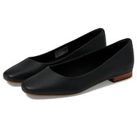 TOMS Women's Briella Ballet Flat, Cuir Noir, 40 EU