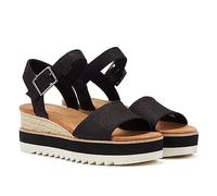 TOMS Women's Diana_Ballet Pink Sneaker, cuir noir, 35.5 EU