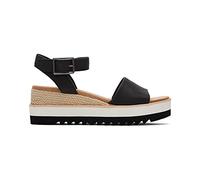 TOMS Women's Diana_Ballet Pink Sneaker, cuir noir, 37.5 EU