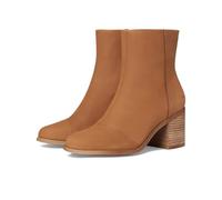TOMS Women's Evelyn Mid Calf Boot, Marron clair/cuir, 42.5 EU
