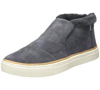 TOMS Womens Grey Suede Paxton Shoes-UK 4