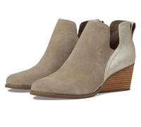 TOMS Women's Gwen Ankle Boot, Dune Suede Metallic Suede, 37.5 EU
