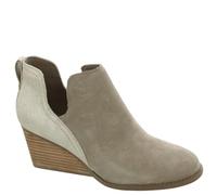 TOMS Women's Gwen Ankle Boot, Dune Suede/Metallic Suede, 6 UK