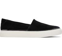 TOMS Women's Kameron Slip on Sneaker, Daim Noir, 39 EU