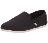 Toms Women's Redondo Loafer Flat, Black, 5