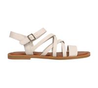 TOMS Women's Sephina Flat Sandal, Beige, 41 EU