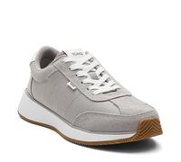 TOMS Wyndon Basket Femme, Toile Lavée Tissée Gris Flammé, 36.5 EU