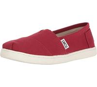 Toms Shoes Alpargata Jeunesse Rouge toile UK 1.0