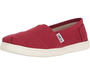 TOMS YOUTH ALPARGATA Red Canvas UK3.0