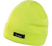 Tomsey Thinsulate Bonnet d'hiver thermique à LED, haute visibilité, rechargeable ou fonctionnant à piles, chapeau de Noël chaud unisexe, Chapeau haute visibilité, Taille unique