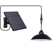 Tomshine Lampe Solaire Exterieur Lustre, 5500-6000K à Intensité Variable Suspension Lumiere Solaire avec Télécommande,2200 mAh, Suspension Retro Étanche IP65 pour Terrasse, Jardin (12 LED)