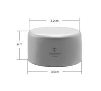 Tomshoo GlaçOns Recongelables Sans Fusion Pour Boissons Whisky GlaçOns En MéTal Ti RéUtilisables Pierres De Whisky Coffret Cadeau Pour Hommes 2 PièCes