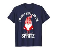 Tomte Santa Nain de Noël scandinave Spritz Cookies T-Shirt, Homme, Bleu Marine, M