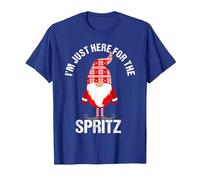 Tomte Santa Nain de Noël scandinave Spritz Cookies T-Shirt, Homme, Bleu Royal, M