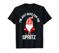 Tomte Santa Nain de Noël scandinave Spritz Cookies T-Shirt, Homme, Noir, M