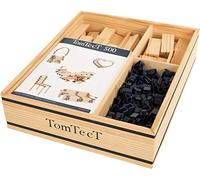 TOMTECT - Jeu de Construction en Bois - 500 Pièces - Jeu Créatif - Dès 5 Ans - Stimule Concentration et Motricité - Ecologique