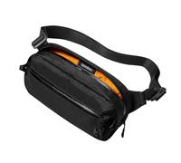 tomtoc 3,5L X-Pac Sacoche Bandouliere avec Protection RFID, Sac Bandoulière Léger et Imperméable pour Hommes et Femmes, Petite Sacoche de Voyage Quotidien, Sac de Poitrine Sling Bag Noir