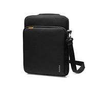 tomtoc 360° Housse d'ordinateur portable pour 15 Pouces Nouveau MacBook Air M3/A3114 M2/A2941 2024-2023, Protection intégrale, Robuste, Hydrofuge Cordura Laptop Sac à bandoulière Sleeve avec Poignée