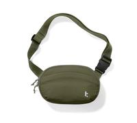 tomtoc Banane avec Protection RFID, 1,5 L Petit Sac Bandoulière Femmes, Léger et Imperméable pour un Quotidien, Voyage Portable, Verte, pour Cadeau Noel