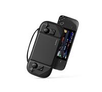tomtoc Etui Compatible avec Steam Deck/Steam Deck OLED, Protection Filz Coque Dure Housse de Transport pour Console Steam Deck/OLED et ses Accessoires, Antichoc, Portable, Adaptés Voyages, Cadeau Noel