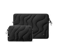 tomtoc Housse Matelassé pour Ordinateur Portable Nouveau 16 Pouces MacBook Pro M5 Pro/Max (2026) A3428 A3429, M4/M3/M2/M1 (2024-2019), Puffy Sac pour Laptop Set avec Pochette pour Accessoires