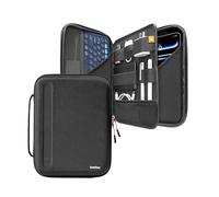 tomtoc Housse Pochette de Tablette pour 11 Pouces iPad Pro M5/M4 & iPad Air M3/M2 2025-2024, 11 Pouces iPad 11 A16 2025, iPad Air 5/iPad 10, Sacoche Étui Rigide pour Magic/Smart Keyboard/Accessoires