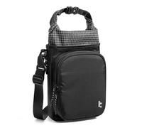 tomtoc Sac Bandoulière pour Étui Fin de Console de Jeu Portable, Pochette de Transport de Voyage pour Steam Deck, ROG Xbox Ally X, Switch 2, PS Portal, Sac Roll-Top pour Câble de Charge et Accessoires