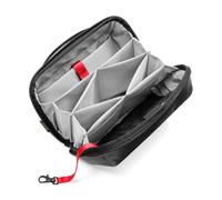 tomtoc Sac de Rangement, Accessoires électroniques Tech Organizer Bag pour Adaptateur MacBook, Souris, câbles, hub, Power Bank, clé USB, Alimentation, Chargeur, Disque Dur, Idéal pour Cadeau Noel