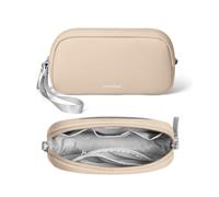 tomtoc Sac de Rangement Câble, Sac Câbles pour Accessoires, Tech Pouch, Pochette Cable, Sac Organisateur de Câbles Portable pour bloc d'alimentation de Powerbank, Téléphone Portable, Objets Quotidiens