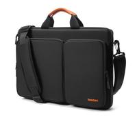 tomtoc Sacoche pour Ordinateur Portable 17 Pouces Sacoche à Bandoulière pour Ordinateur Portable 17,3 Pouces avec Protection Intégrale à 360° Housse Imperméable pour HP, Lenovo, ASUS, Dell, Acer, etc.