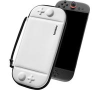 Tomtoc Slim Case Case pour Nintendo Switch 2, protection intégrale Sac de transport pour console Switch et jeux, blanc