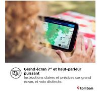TomTom GO Camper Max 2ème génération - GPS pour camping-car, caravane et voiture - Écran tactile 7" - Points d'intérêt dédiés - Cartes Monde - Services Premium 12 mois