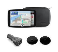 TomTom - GO Camper Max 2ème génération Premium Pack - GPS Camping-car, caravanes et voiture - 7 pouces - Carte Monde