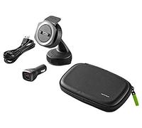 TomTom GPS Rider Kit de Fixation de Voiture pour tous les GPS TomTom Rider pour Motos, Inclus un Double Chargeur Haute Vitesse, un Câble et un Étui (voir la liste de compatibilité ci-dessous)