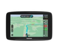 TomTom GPS Voiture GO Classic, 6 Pouces, Info Trafic, Essai des Alertes de Zones de Danger, Cartes EU, Mise à Jour Via WiFi, Fixation Reversible Intégrée