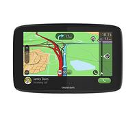 Tomtom GPS Voiture GO Essential, 6 Pouces, Info Trafic, Essai des Alertes de Zones de Danger, Cartes UE, Mise à Jour Via WiFi, Appels Mains-Libres, Fixation Magnétique Alimentée Noir