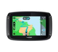 Tomtom Rider 50- GPS Moto - Cartographie Europe 24, 3 Mois de Trafic et de Zones de Danger Inclus, Routes sinueuses et vallonnées, Appel Mains-Libres