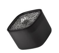 Tomvorks 3L Cat Fountain Water avec Filtre à Charbon de Bois, Distributeur Automatique d'eau pour Chats, Encourage Les Chats à Boire à Partir Source, Empêchant la Consommation Urinaire et (Gris)