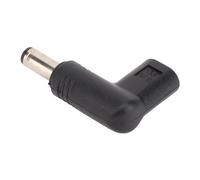 Tomvorks Adaptateur USB Type C Femelle vers DC 5.5x2.1mm, Compact et Léger, 100W PD, Charge Rapide pour Ordinateurs Portables avec Ports DC 18.5-20V