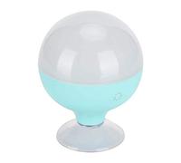 Tomvorks Ampoule de Maquillage LED Réglable, Lumière Naturelle Chaude et Blanche pour Maquillage de vanité, 1 Pièce, Type D'aspiration Rechargeable (vert lime)