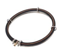 Tomvorks Aquarium Round Air Bubble Diffuseur Anneau de Poisson Pond Pond Oxygénation Bubbler Matière de Cuivre Robuste Augmenter la Teneur en Oxygène 15 Cm 25 Cm de Diamètre (Diamètre à