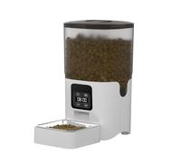 Tomvorks Bol Automatique pour Animal de Compagnie 6L, Caméra Haute Transparence, Double Puissance pour Chats et Chiens, Audio Bidirectionnel 1080P, Conception Hygiénique Les Propriétaires d'animaux