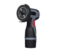 Tomvorks Brouillard sans Balais, Broyeur D'angle électrique sans Fil avec une Batterie 16,8V 2 * 1500mAh, des Lames de Coupe, Affichage Numérique LED, pour le Bois de (Package de luxe et batterie 1)