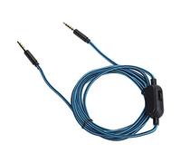 Tomvorks Câble Casque 3,5 Mm avec Contrôle du Volume et Microphone pour A30 A40 A10, Conception Durable 2M