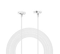 Tomvorks Câble D'extension Solaire Ring Spotlight Cam pour une Exposition Maximale à la Lumière du Soleil, Blanc, Câble CC de 8,2 Pieds de Long pour Panneau Solaire Ring + Matériau PVC étanche